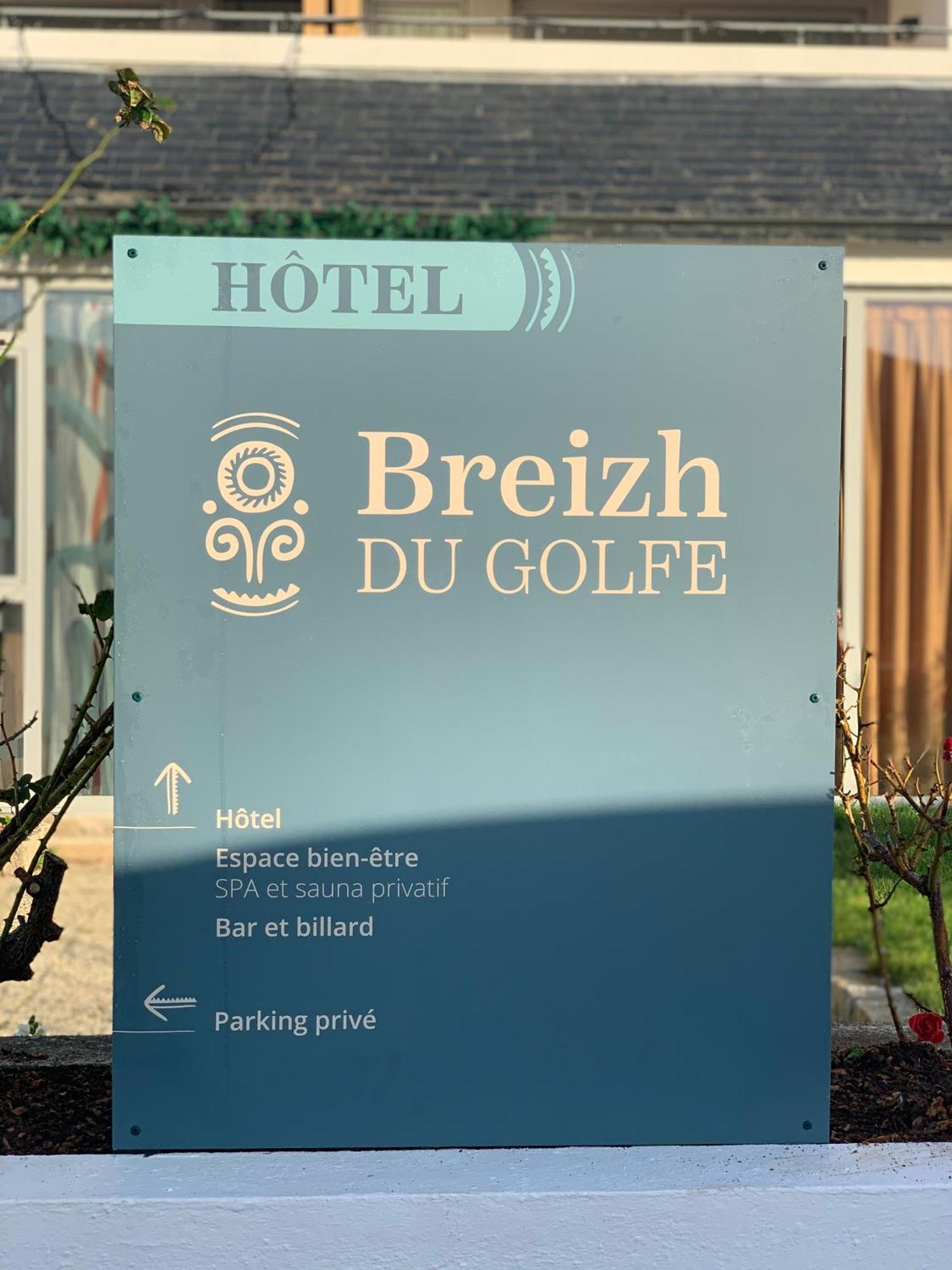 Hotel Breizh Du Golfe Арзон Екстериор снимка